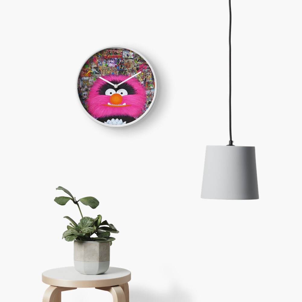 Self Portrait As Muppet Clock
