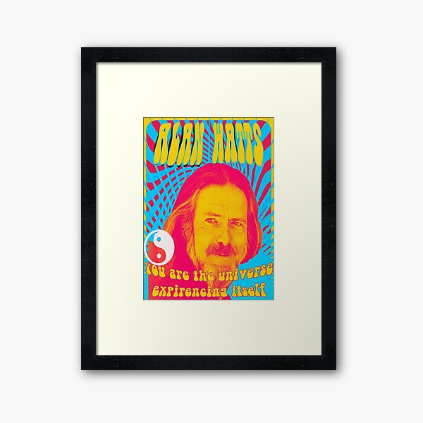 Alan Watts Framed Art Print
