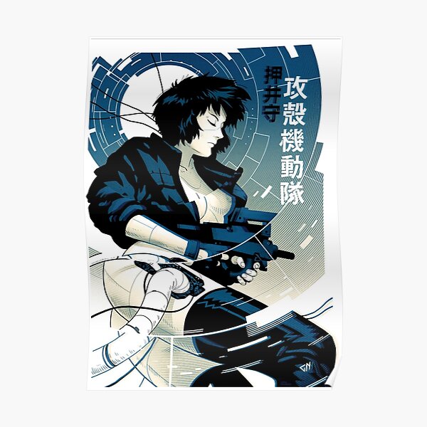 ghost in the shell 1995 poster