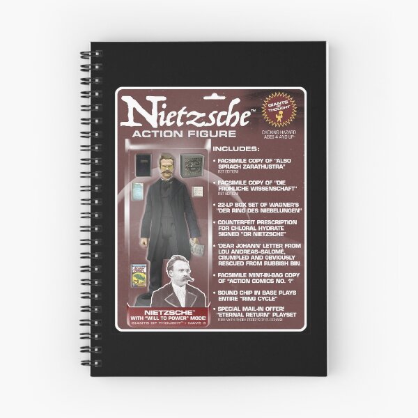 Item preview, Nietzsche Action Figure designed and sold by GiantsOfThought.