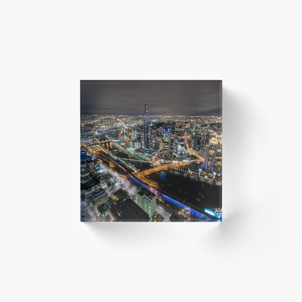 City Lights Acrylic Block