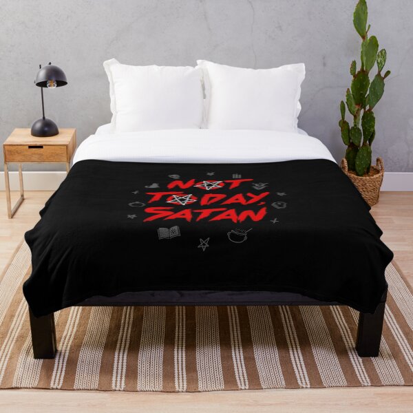 Item preview, Not Today, Satan designed and sold by PopVultureShop.