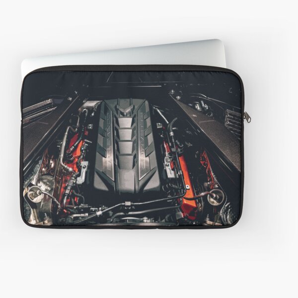 Chevrolet Corvette C8 Engine Laptop Sleeve