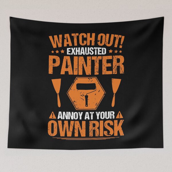 Item preview, Painter/Decorator/Painting/Own Risk/Gift/Present designed and sold by Krautshirts.