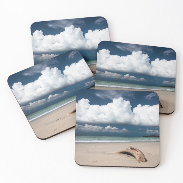 Item preview, Beach driftwood and dark blue sky designed and sold by Juhku.