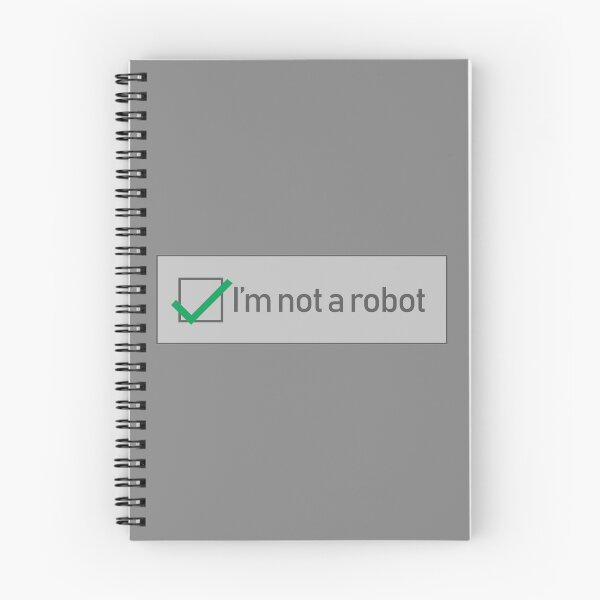 Item preview, I'm Not A Robot Internet Security design designed and sold by GetItGiftIt.