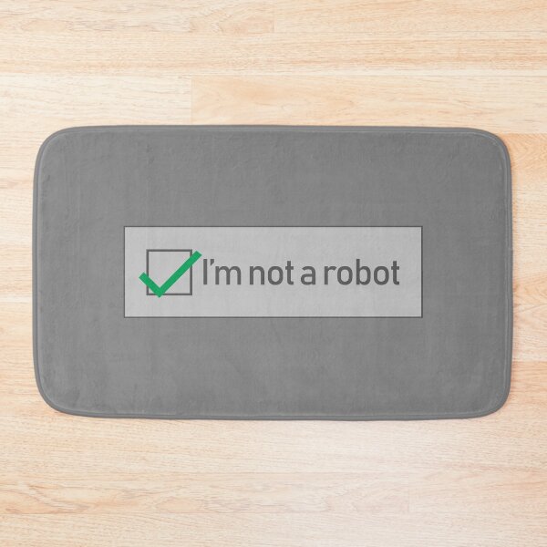 Item preview, I'm Not A Robot Internet Security design designed and sold by GetItGiftIt.