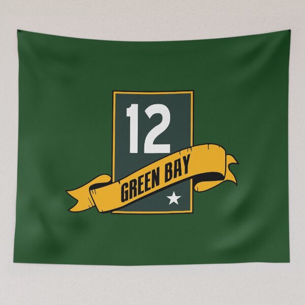 Item preview, Green Bay 12 Banner Emblem designed and sold by bobthesportsguy.