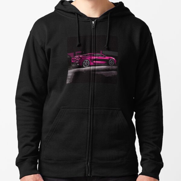 Chevrolet Corvette C8 Zipped Hoodie