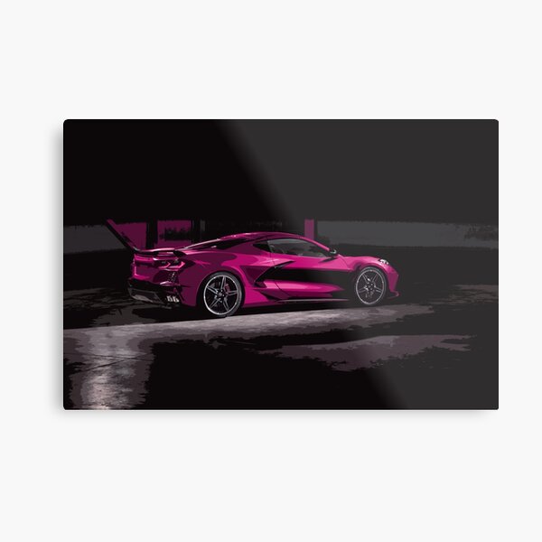 Chevrolet Corvette C8 Metal Print