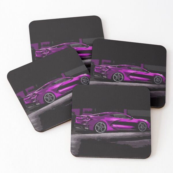 Chevrolet Corvette C8 Coasters (Set of 4)