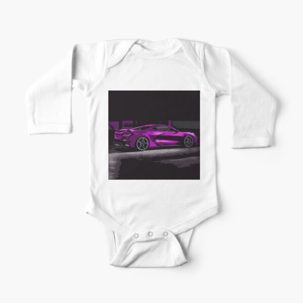 Chevrolet Corvette C8 Long Sleeve Baby One-Piece