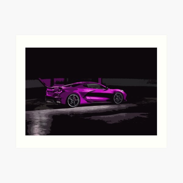 Chevrolet Corvette C8 Art Print