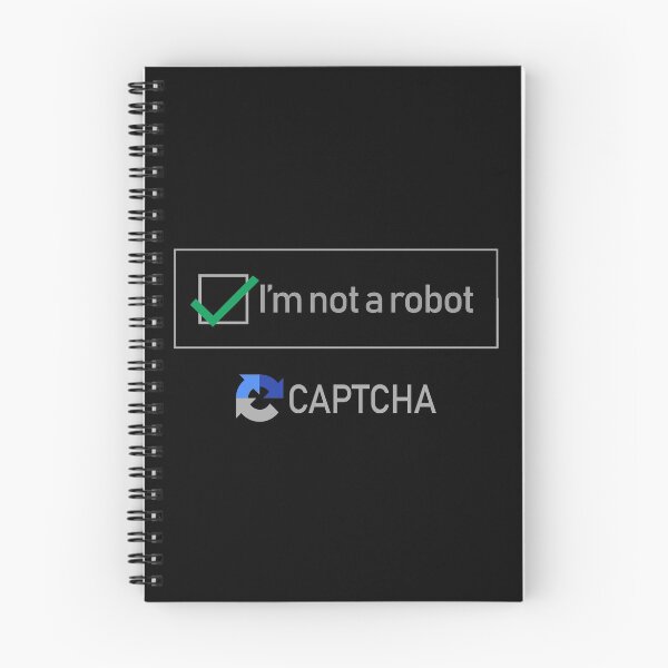 Item preview, I'm Not A Robot Captcha Security design designed and sold by GetItGiftIt.