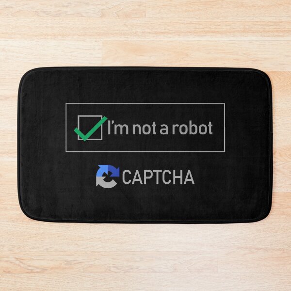 Item preview, I'm Not A Robot Captcha Security design designed and sold by GetItGiftIt.