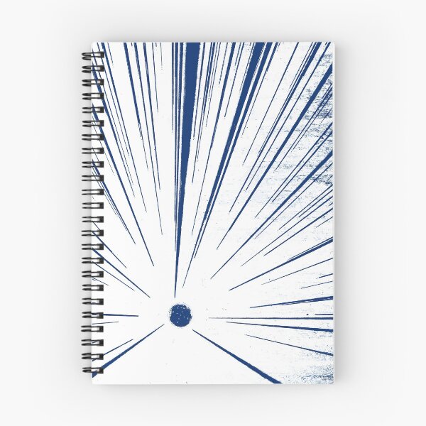 Item preview, Elastic Explosion Blue on White designed and sold by Robbie Ewing.