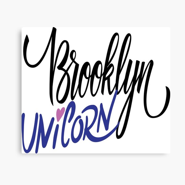 Item preview, Brooklyn Unicorn New York Raised Me designed and sold by ProjectX23.