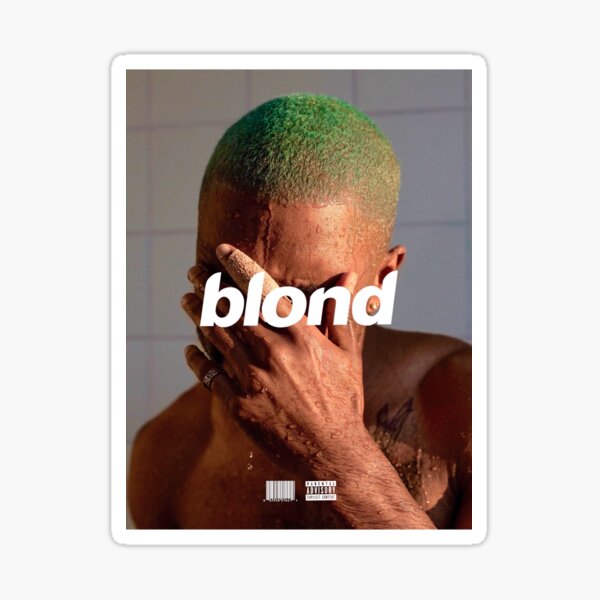 Frank Ocean Blond Stickers | Redbubble