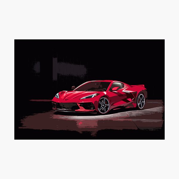 Chevrolet Corvette C8 Photographic Print