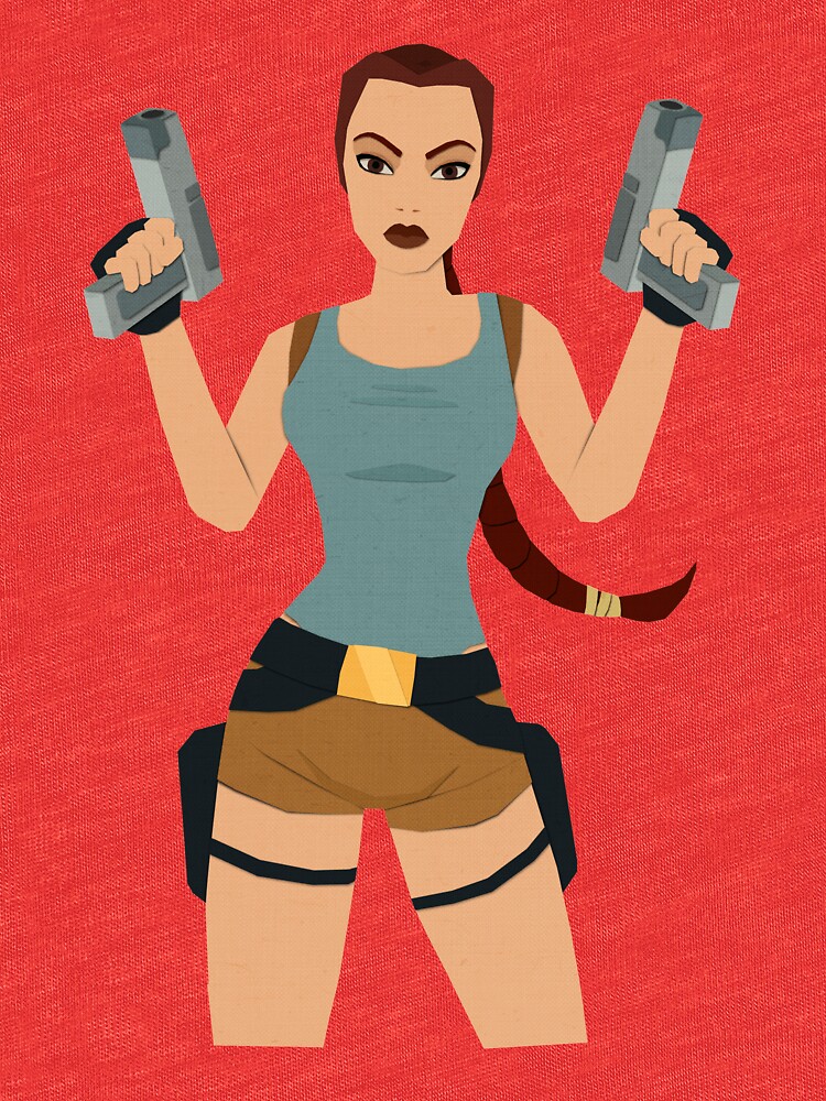 lara croft t shirt