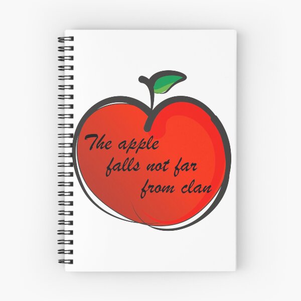 Item preview, Denglish - The apple if not far from clan designed and sold by saechla.