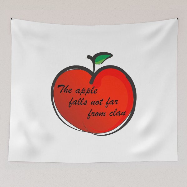 Item preview, Denglish - The apple if not far from clan designed and sold by saechla.