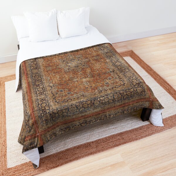 Antique Orian rug Comforter