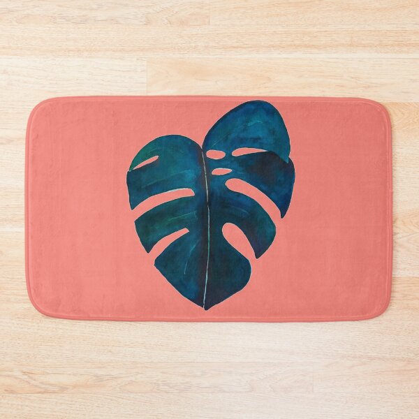 Item preview, Monstera leaf (Coral) designed and sold by Artbylees.