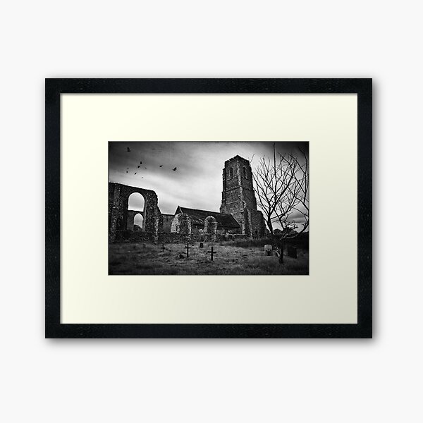 Covehithe Church, Suffolk Framed Art Print