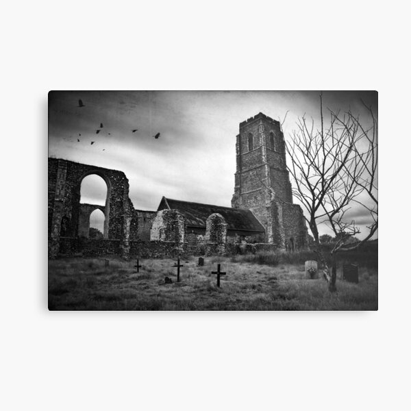 Covehithe Church, Suffolk Metal Print