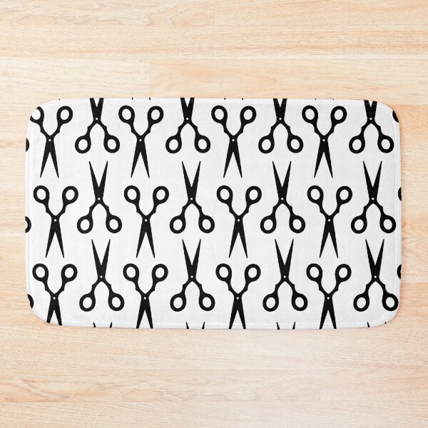 Item preview, Black Scissors Pattern designed and sold by XOOXOO.