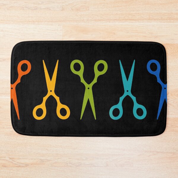 Item preview, Rainbow Scissors Pattern designed and sold by XOOXOO.
