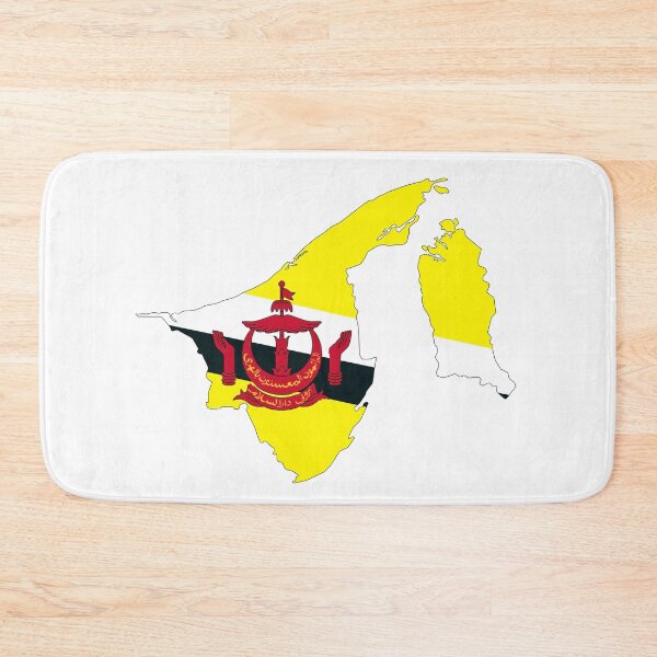 Item preview, brunei country flag map symbol designed and sold by tony4urban.