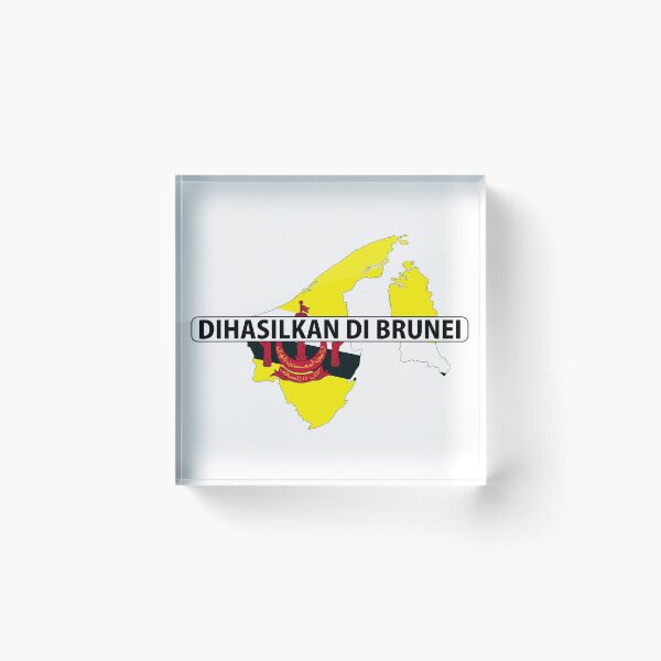 Item preview, brunei country flag map symbol designed and sold by tony4urban.