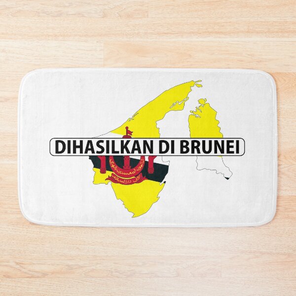 Item preview, brunei country flag map symbol designed and sold by tony4urban.