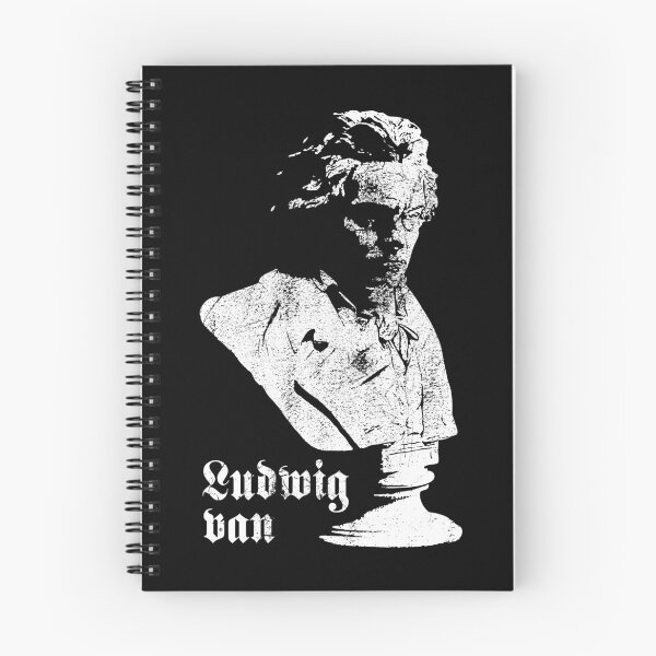 Item preview, Ludwig van (distressed design) designed and sold by siggyspatsky.