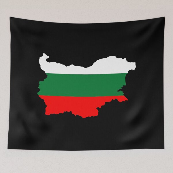 Item preview, bulgaria flag map designed and sold by tony4urban.