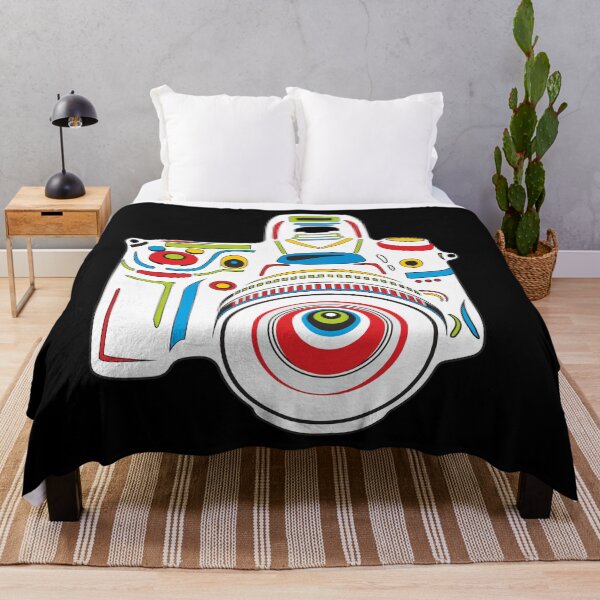 Item preview, Rainbow Camera Black Background designed and sold by XOOXOO.