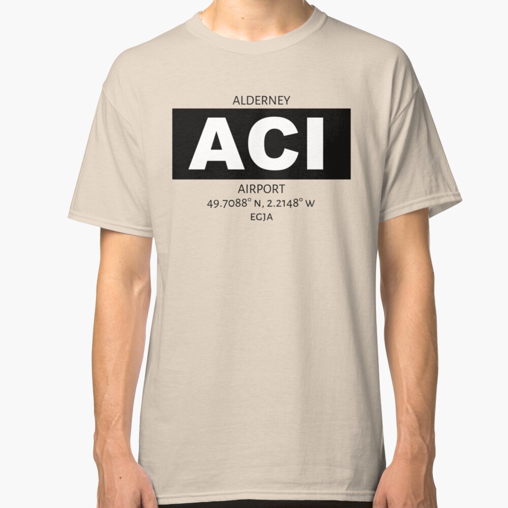 Alderney Airport ACI Classic T-Shirt