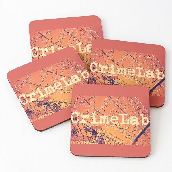Item preview, True Crime - CrimeLab Logo (Orange) designed and sold by CrimeLab.