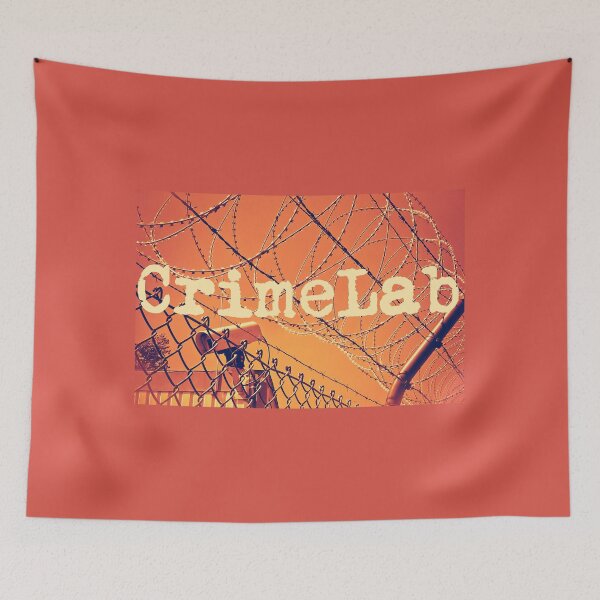 Item preview, True Crime - CrimeLab Logo (Orange) designed and sold by CrimeLab.