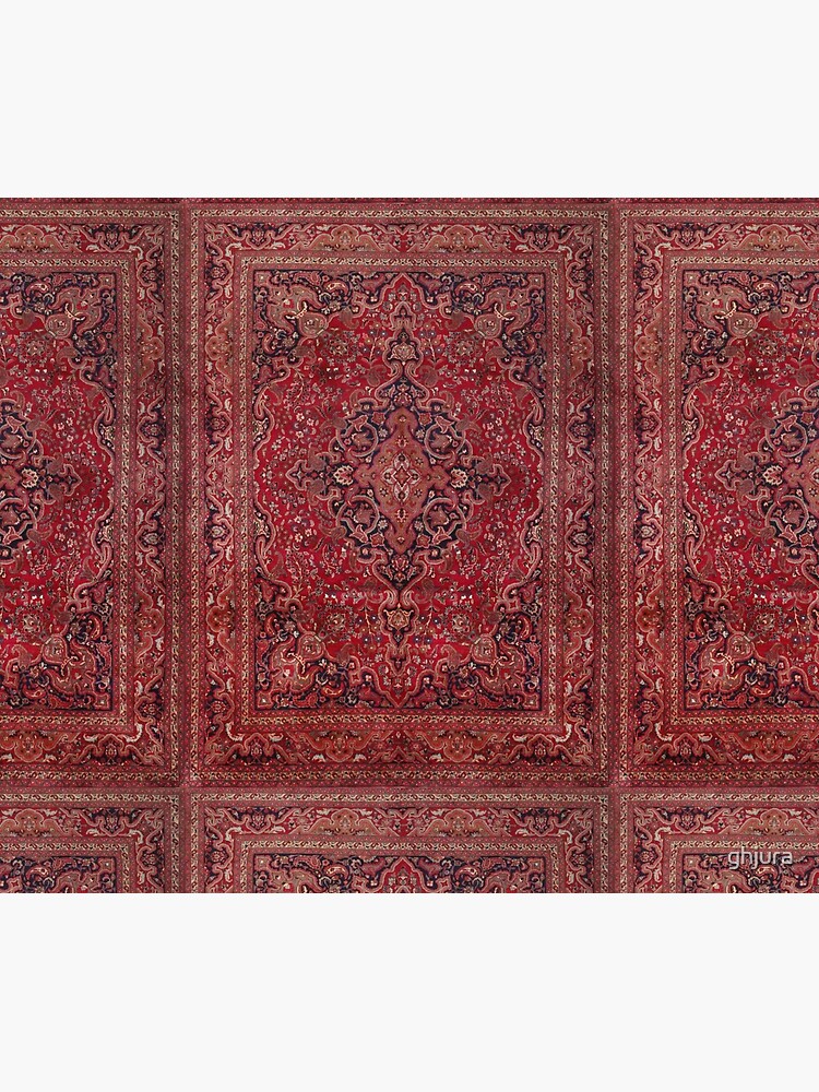 "Antique Persian rug" Throw Blanket by ghjura Redbubble
