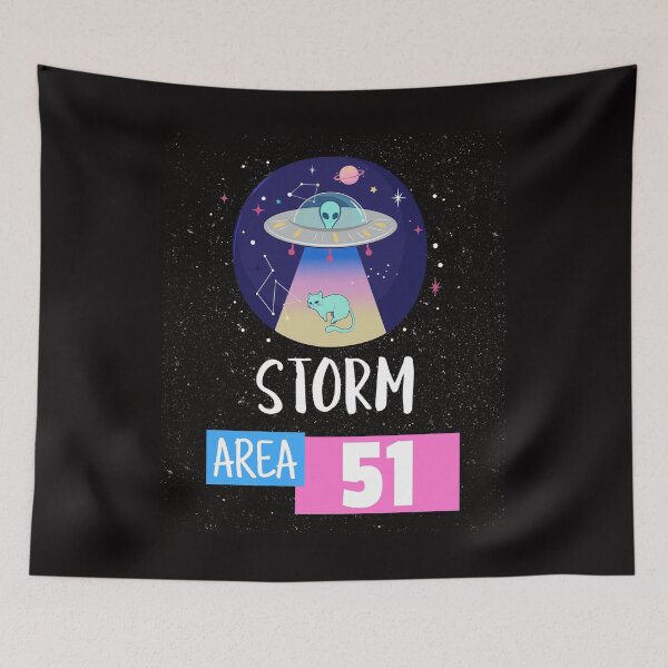 Item preview, Storm Area 51 They Cant Stop All of Us Alien March designed and sold by shoutoutshirtco.