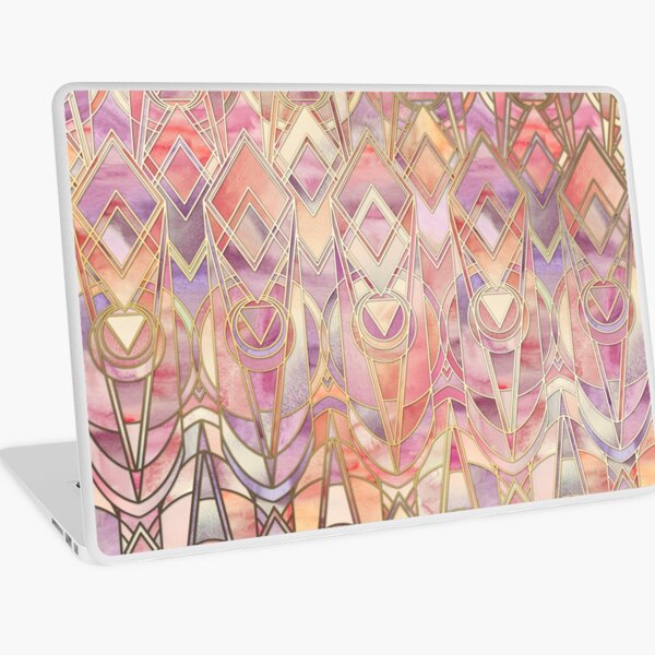 Item preview, Motif Art Déco Corail Lumineux et Améthyste designed and sold by micklyn.