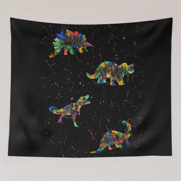 Item preview, Rainbow Dinosaurs designed and sold by MenagerieMayhem.