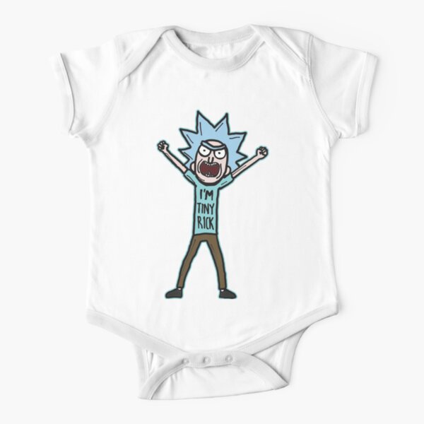 Je suis minuscule Rick Citation de Rick et Morty ™ Body manches courtes