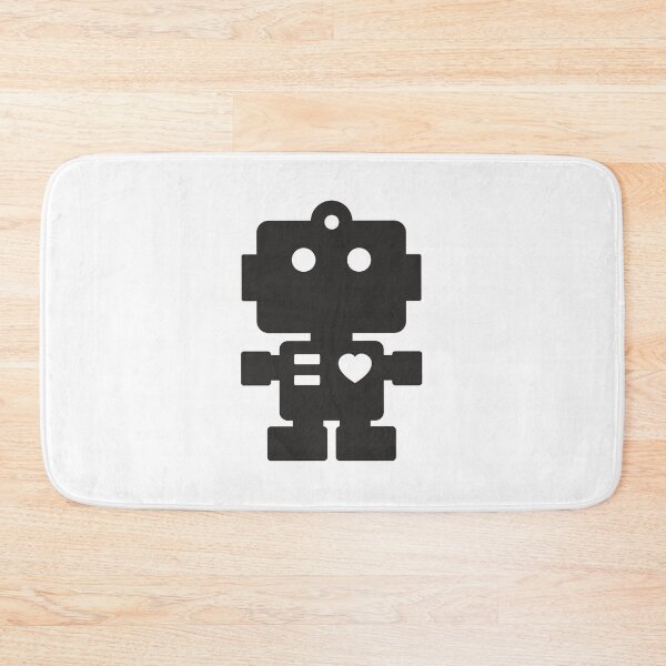 Item preview, Robot - Simple Black designed and sold by XOOXOO.