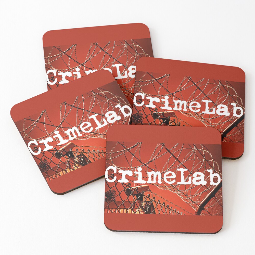 Item preview, Coasters (Set of 4) designed and sold by CrimeLab.