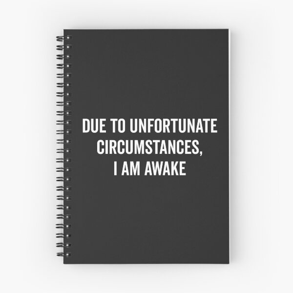 Item preview, I Am Awake Funny Quote designed and sold by quarantine81.