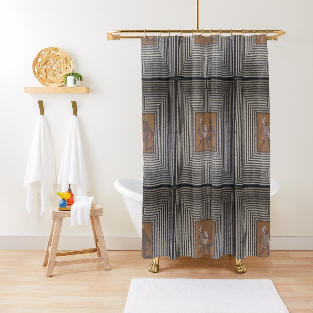 "Ancient Greek mosaic" Shower Curtain for Sale by ghjura Redbubble